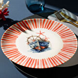 Güral Porselen Mare 6 Parça 20 Cm Pasta Tabağı 5534
