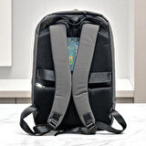 Laptop Gözlü ve Körüklü İnce Tasarım Sırt Çantası Baggaj S24133