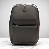 Laptop Gözlü İnce Tasarım Şifreli Sırt Çantası Baggaj S24135