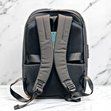 Laptop Gözlü İnce Tasarım Şifreli Sırt Çantası Baggaj S24135