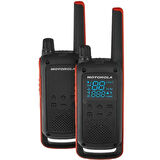 Motorola TLKR-T82 10 Km Siyah PMR El Telsizi 2'Li Paket