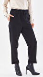 BELİ LASTİKLİ İNCE DUBLE PAÇA PANTOLON-SZ-5514 | 38