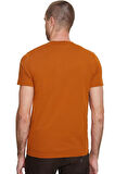 Erkek Klasik Pima T-Shirt - Tarçın | S