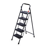 Perilla 51405 Stepla Geniş 5 Basamaklı Katlanır Merdiven Eurotower Siyah