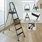 Doğrular 51304 Riser 4+1 Plastik Basamaklı Merdiven