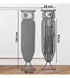 Perilla Alsu Lux Orta Boy Ütü Masası 33*97 cm