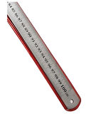 Kraf 500G 100 cm Inch Ölçülü Çelik Cetvel