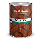 Polisan Politex Mat Vernikli Ahşap Koruyucu 0,75LT TÜTUN