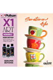 Polisan X1art Vernikli Hobi Boyası 120ml - 0056 Sütlü Kahve