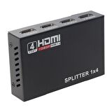 Powermaster 1x4 HDMI Splitter 4Port 1080P
