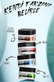 Fonex Styling Hair Wax Hard Parlak Mavi Parfüm Kokulu 150 Ml