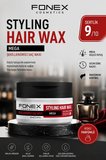 Fonex Styling Hair Wax Mega Sert Parlak Kırmızı Parfüm Kokulu 150 Ml