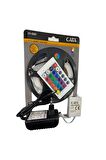 Cata Ct-4557 Rgb Şerit Led Seti ( Rgb Kumanda +5 Mt Rgb Led 3 Renk + Trafo )