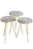 Zigon Sehpa Gold Efes Tel 1043