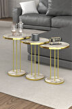 Zigon Sehpa Terra Gold Efes
