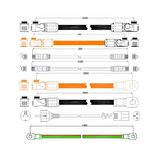 Pylontech SC1000-100S Akü Denetleme BMS, Taban Kablolar, H48050 için
