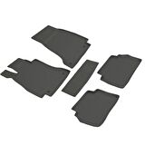 Mercedes C W205 Ferrous 4D Havuzlu Paspas 2014 ve Üstü Siyah