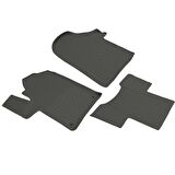 Mercedes Vito Ferrous 4D Havuzlu Kauçuk Paspas 2015 ve Üstü Siyah