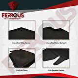 Mitsubishi L200 Ferrous 4D Havuzlu Kauçuk Paspas 2012 2015 Siyah