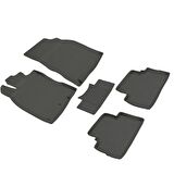 Nissan Qashqai Ferrous 4D Havuzlu Kauçuk Paspas 2014 ve Üstü