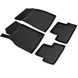 Opel Astra J Ferrous 4D Havuzlu Kauçuk Paspas 2010 ve Üstü Siyah