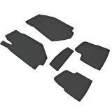 Peugeot 2008 Ferrous 4D Havuzlu Kauçuk Paspas 2020 ve Üstü Siyah