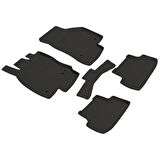 Seat Ateca Ferrous 4D Havuzlu Kauçuk Paspas 2016 ve Üstü Siyah