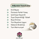 POLYESTER TOZU EXTRA HOBİ HARCI OBJE MUMLUK HEYKEL SAKSI YAPIMI İÇİN KIRIK BEYAZ DÖKÜM TOZU 2 KG