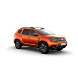 Dacia Duster Turuncu Yazılı Premium Kapı Koruma Seti 2018 ve Üstü