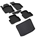 Volkswagen Tiguan Ferrous 4D Paspas ve Stepneli 3D Bagaj Havuzu 2008 2015