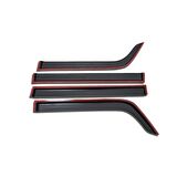Hyundai Galloper Ferrous Cam Rüzgarlığı 4 Parça 1997-2003