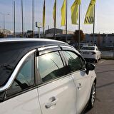 Opel Crossland Ferrous Kromlu Cam Rüzgarlığı 4 Parça 2021 ve Üstü