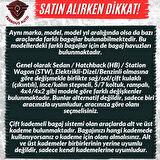 Fiat Egea Stationwagon Ferrous 4D Paspas ve ALT Kademe İçin 3D Bagaj Havuzu 2015 ve Üstü