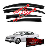 Volkswagen Passat B7 Ferrous Cam Rüzgarlığı 4lü 2011 2014