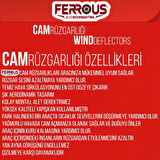 Volkswagen Caddy Ferrous Cam Rüzgarlığı 2li 2004 2020