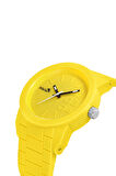 Silikon Kordon Spor Erkek Kol Saati Sarı Renk PL-0947E7x