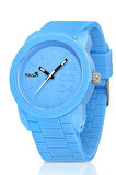 Silikon Kordon Spor Erkek Kol Saati Mavi Renk PL-0947E4x