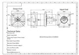 Servo ve Step Motor Planet Redüktör 1/5