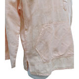 Erkek Çocuk Kapüşonlu Kanguru Cepli Pamuk Gömlek – Yumuşak Kumaş, Katlanabilir Kol