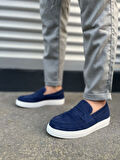JET-180 Estilo X Bağcıksız Süet Erkek Günlük Spor Klasik Ayakkabı SBT - Lacivert