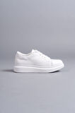 ET151 Boost Bağcıklı Cilt Erkek Günlük Sneaker Ayakkabı BT - Beyaz