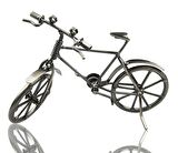Vintage Nostaljik Retro El Yapımı Metal Bisiklet Modeli Dekoratif Hediyelik Biblo Vitrin Süsü