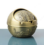 Lüks Yöresel Motifli Döküm Küllük Kül Tablası Para Anahtar Yuvası Biblo Hediyelik Dekoratif Ürün 11 