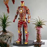 Iron Man Mark 41 Marvel Avengers Retro Koleksiyon Karakter Figür Biblo Dekoratif & Hediyelik Ürün