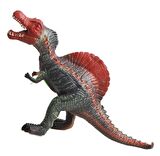 Gerçek Görünümlü Peluş Dolgulu Soft Silikon Kaplı Sesli Kükreyen Dinozor Oyuncak Büyük Spinosaurs