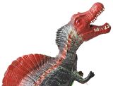 Gerçek Görünümlü Peluş Dolgulu Soft Silikon Kaplı Sesli Kükreyen Dinozor Oyuncak Büyük Spinosaurs