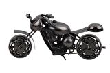 Nostaljik Retro El Yapımı Metal Motosiklet Modeli Dekoratif Biblo Vitrin Süsü Ev Yeni Yıl Hediyesi 2