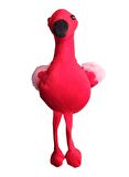 İthal Kumaş Yumuşak Dokulu Hawaii Flamingo Parti Süsleme Peluş Oyuncak Oyun & Uyku Arkadaşı 25 cm.