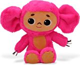 İthal Kumaş Sesli Müzikli Sevimli Maymun Cheburashka Figür Peluş Oyuncak Uyku & Oyun Arkadaşı 23 cm.