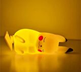 Pokemon Pikachu LED Işıklı Karakter Mod Gece Lambası Çocuk Odası Süsü Doğum Günü Hediyesi 1104